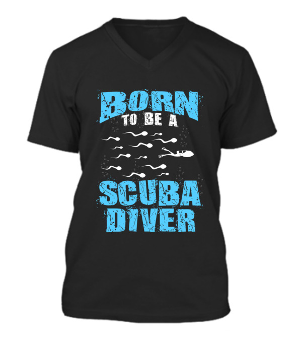Scuba Diving (16) V-Neck Unisex T-Shirt Scuba Diving (16) V-Neck Unisex T-Shirt