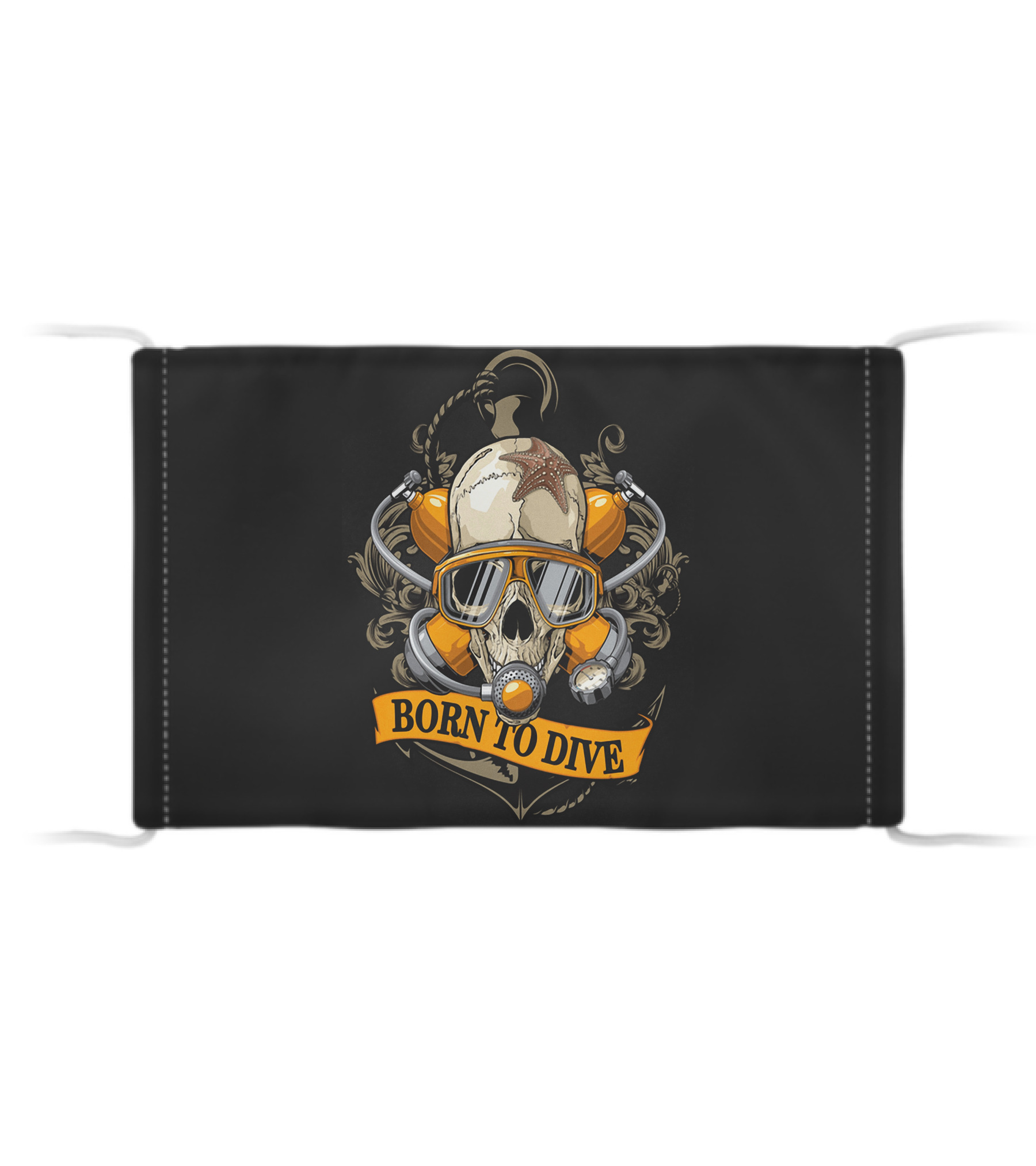 Scuba Diving (6) Cloth Face Mask