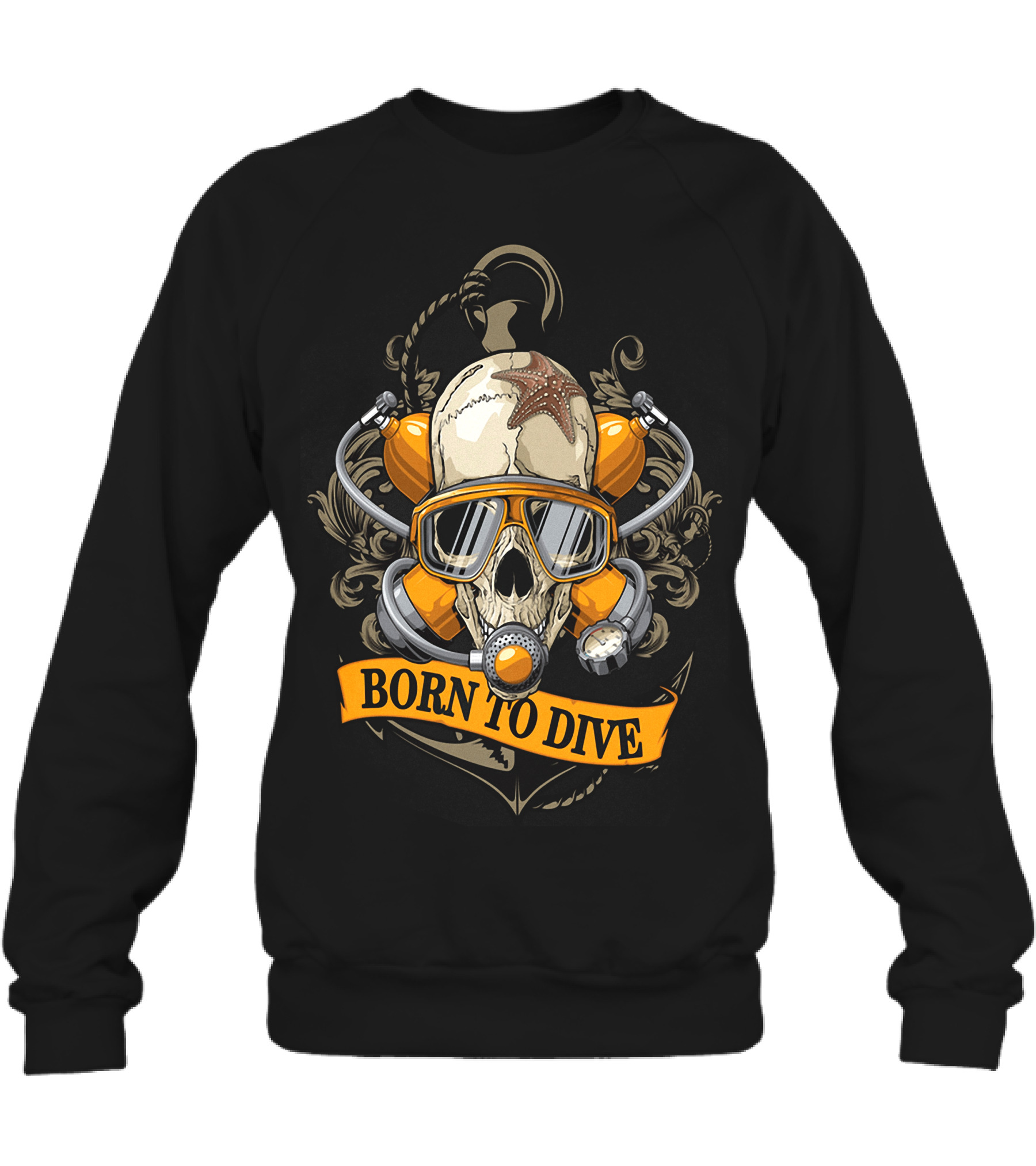 Scuba Diving (6) Crewneck Sweatshirt