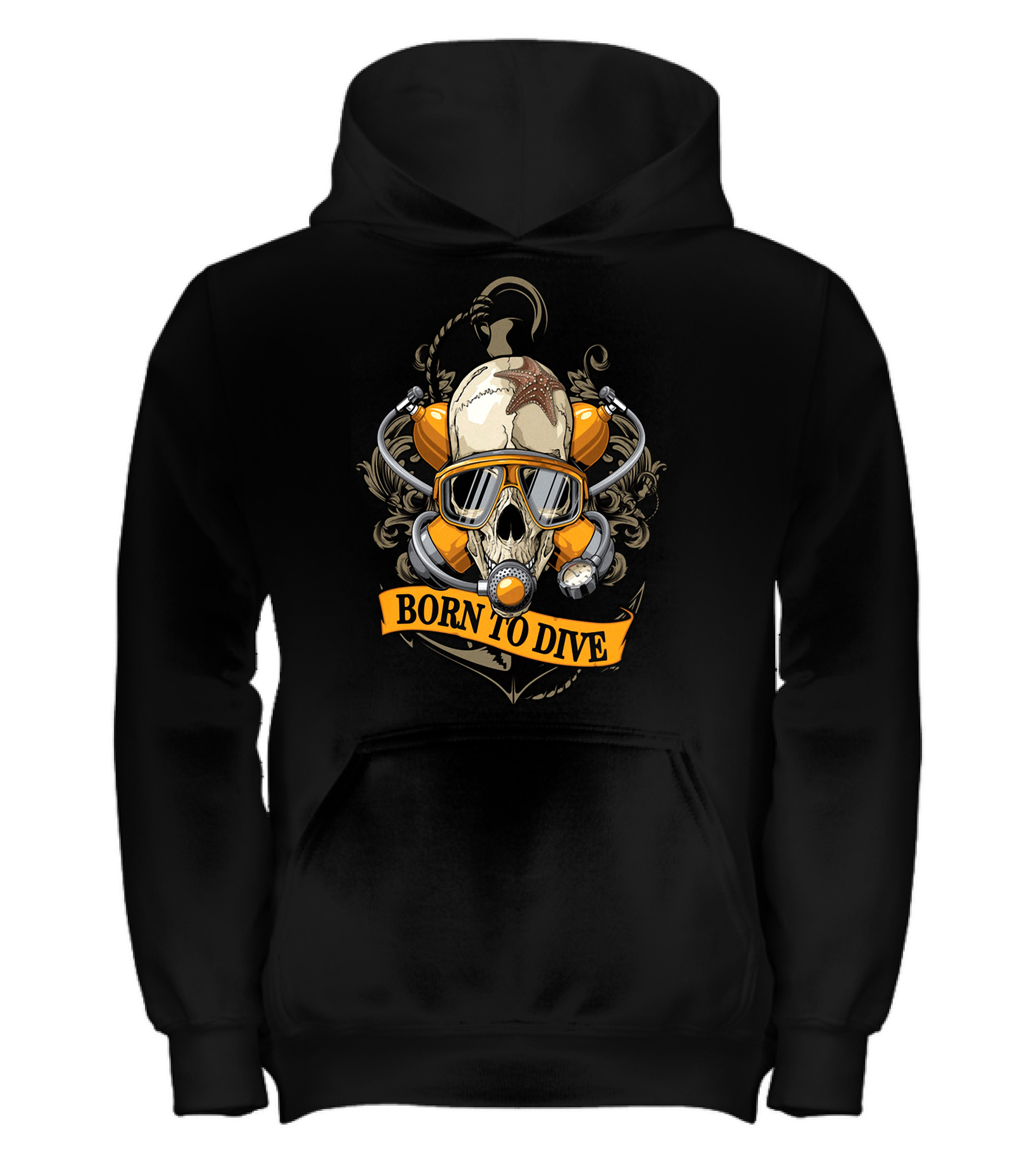 Scuba Diving (6) Kids Hoodie 