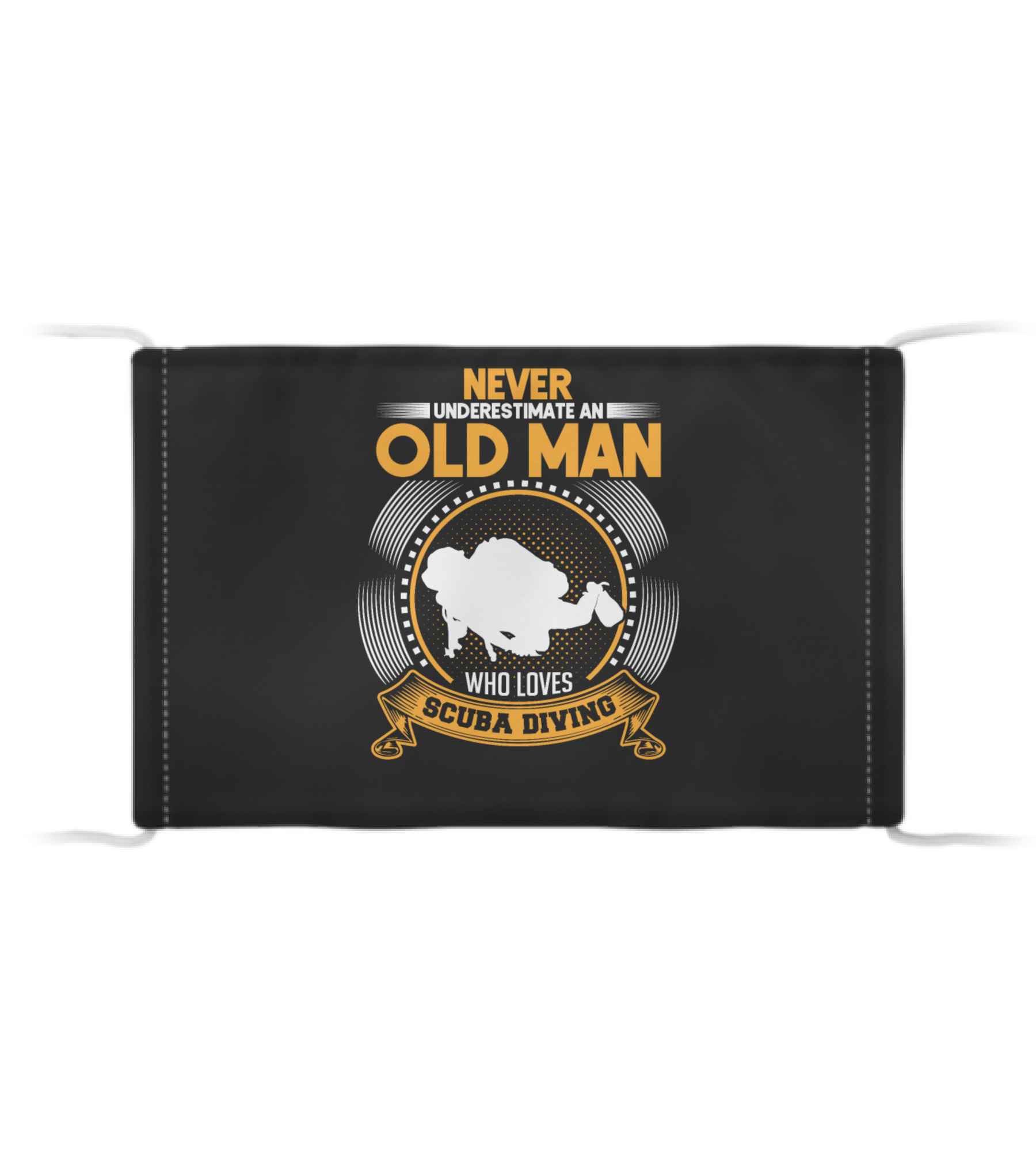 Scuba Diving (5) Cloth Face Mask 