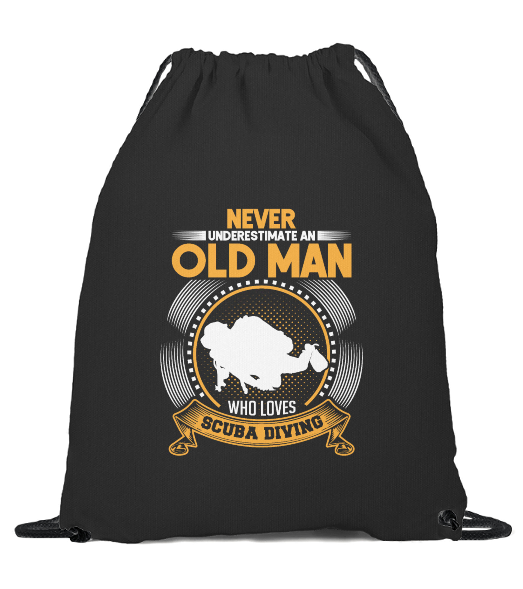 Scuba Diving (5) Drawstring Bag 