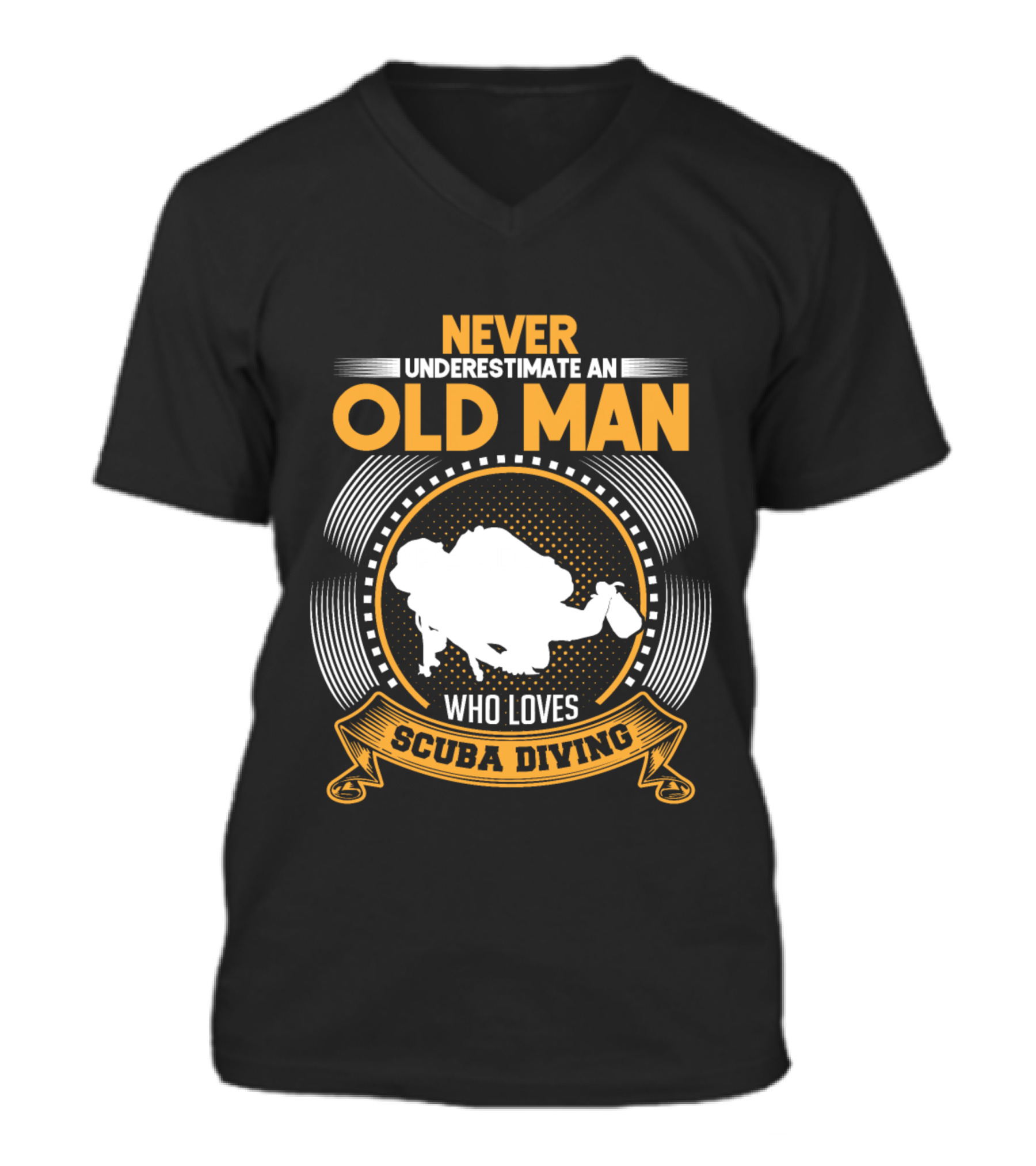 Scuba Diving (5) V-Neck Unisex T-Shirt 