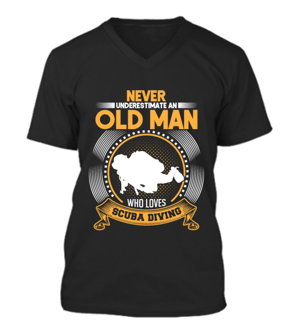 Scuba Diving (5) V-Neck Unisex T-Shirt Scuba Diving (5) V-Neck Unisex T-Shirt