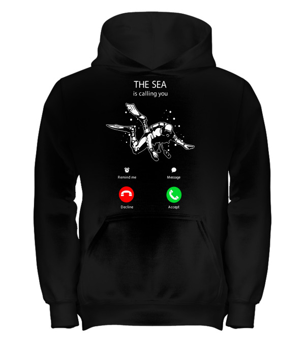 Scuba Diving (1) Kids Hoodie Scuba Diving (1) Kids Hoodie