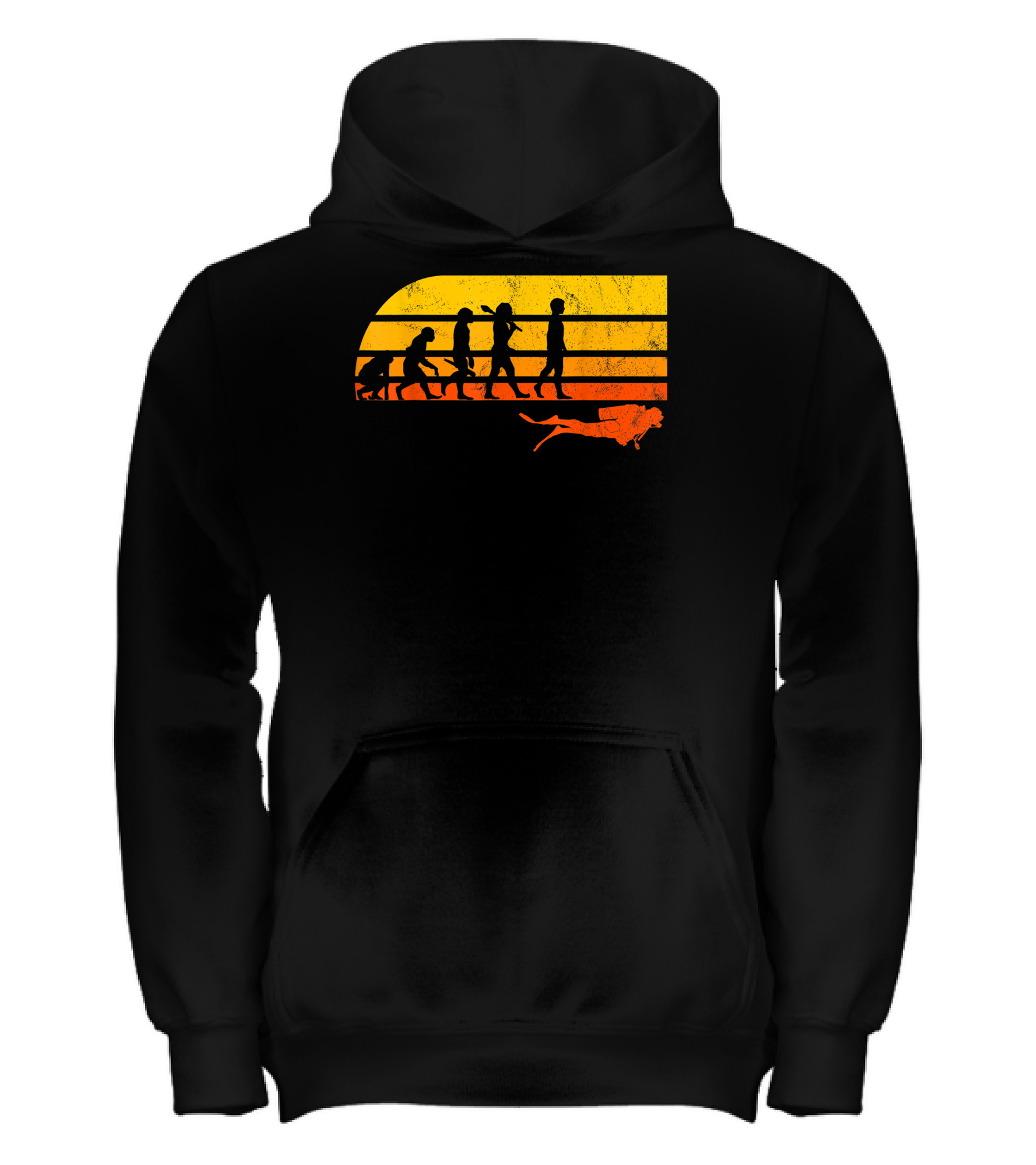 Scuba Diving (4) Kids Hoodie 