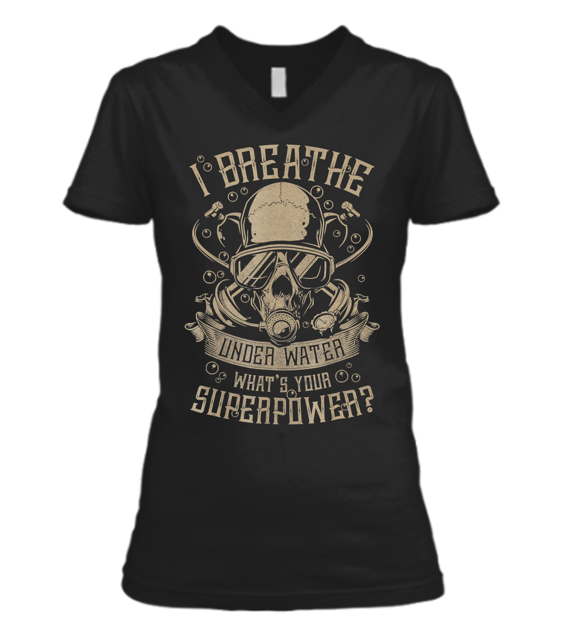 Scuba Diving (13) V-Neck Womens T-Shirt