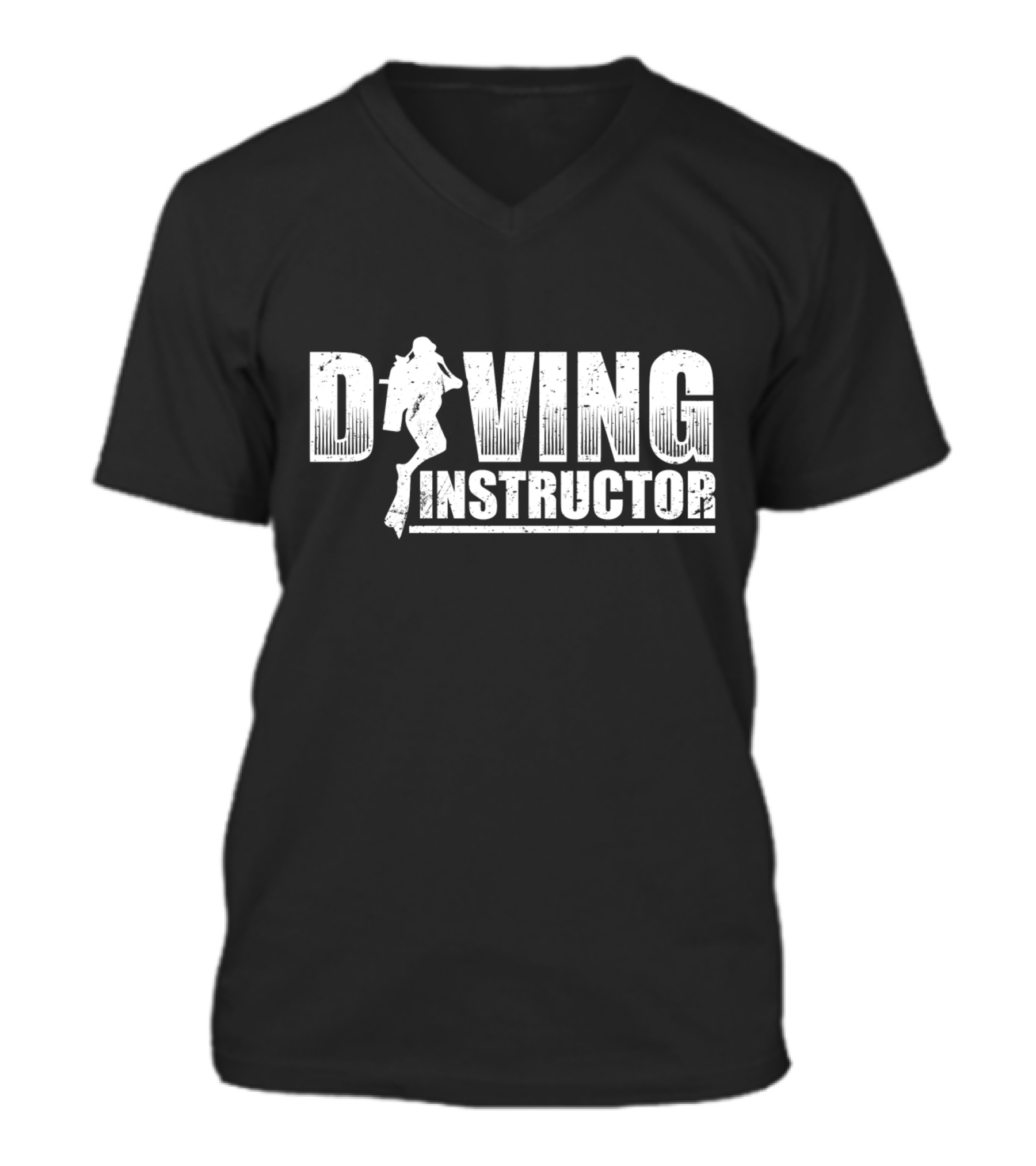 Scuba Diving (7) V-Neck Unisex T-Shirt 