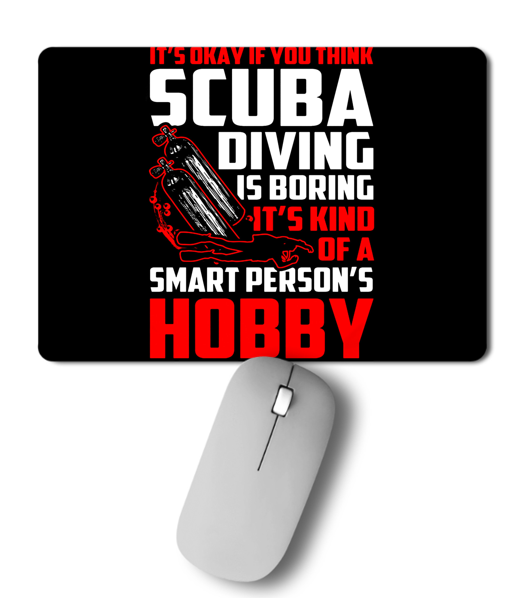 Scuba Diving (8) Mousepad 
