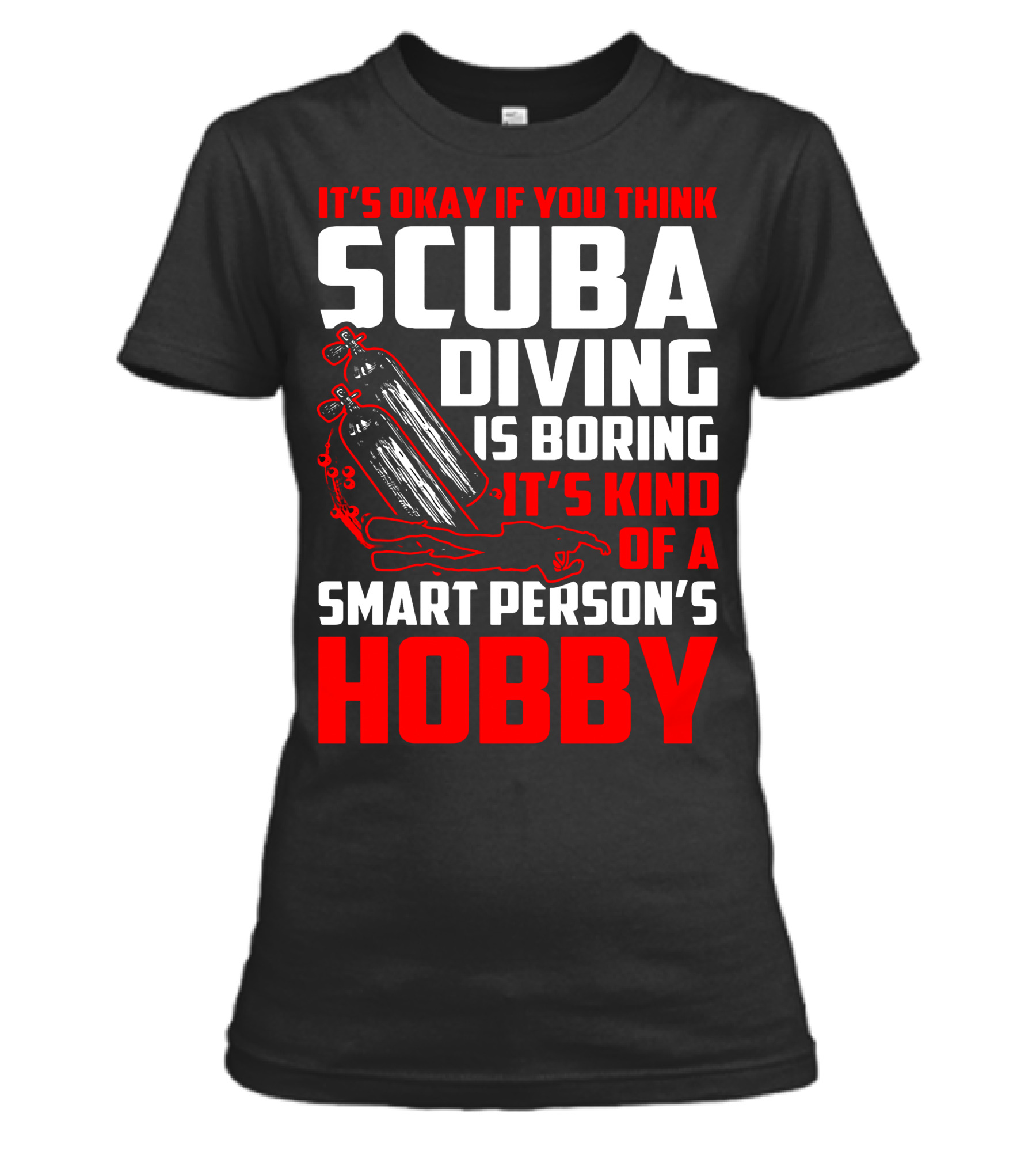 Scuba Diving (8) Womens T-Shirt 