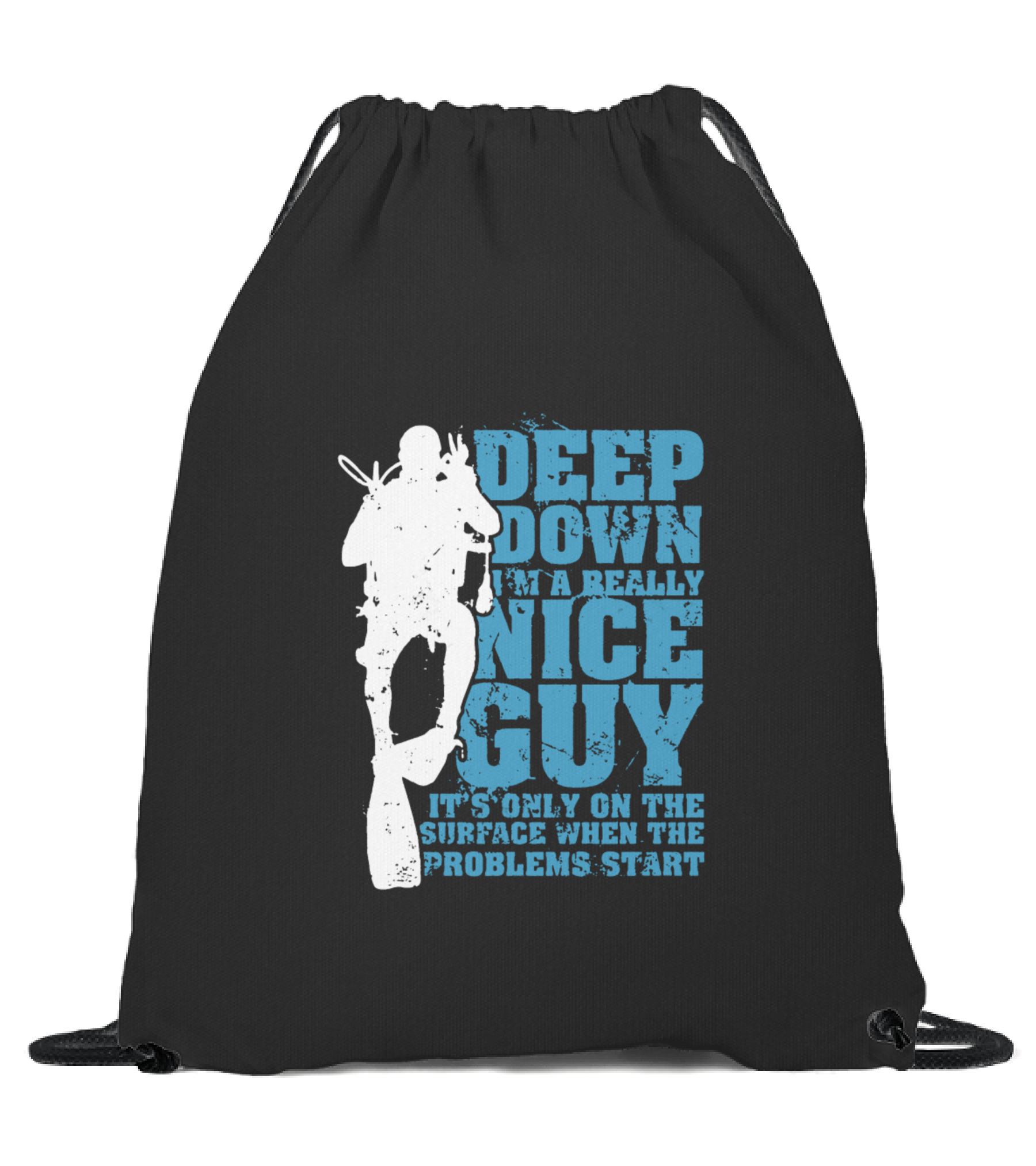 Scuba Diving (2) Drawstring Bag 